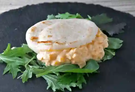 Arepa de Queso Cheddar y Maíz