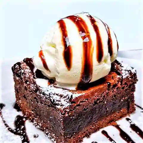 Brownie con Helado