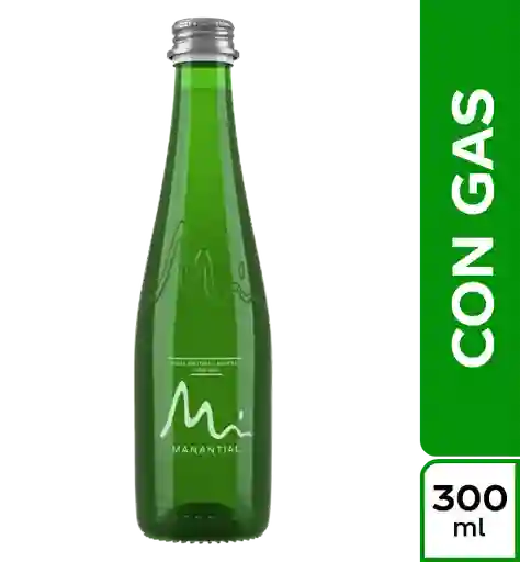 Agua Manantial con Gas * 300 ml