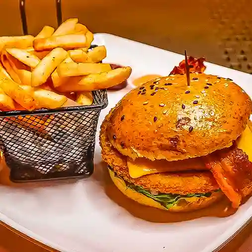 Burguer de Pollo
