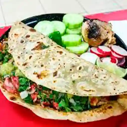 Quesadillas de Cerdo al Pastor