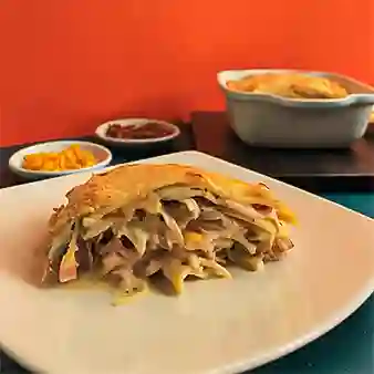 Lasagna Pollo Champiñón