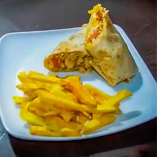 Burrito Mixto + Papa