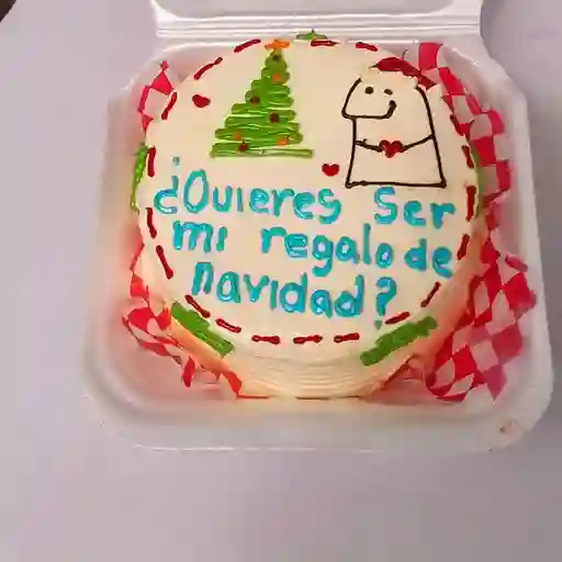 Torta Personalizada Rellena de Vainilla