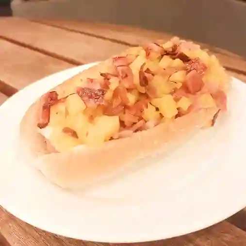 Hot Dog Hawaiano