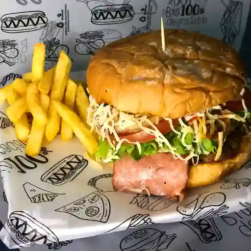 Hamburguesa Sencilla