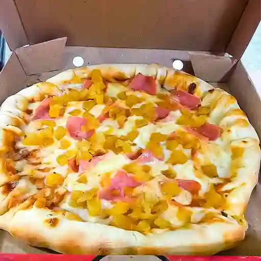 Pizza Hawaiana Mega Familiar