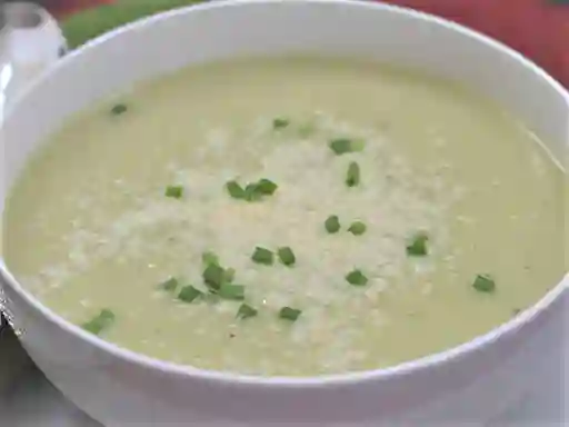 Crema de Arveja y Cebolla