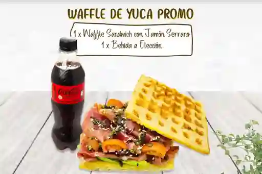 Waffle de Yuca Promo
