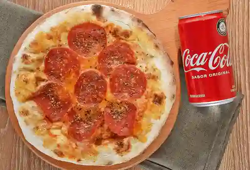 Pizza Pepperoni+gaseosa