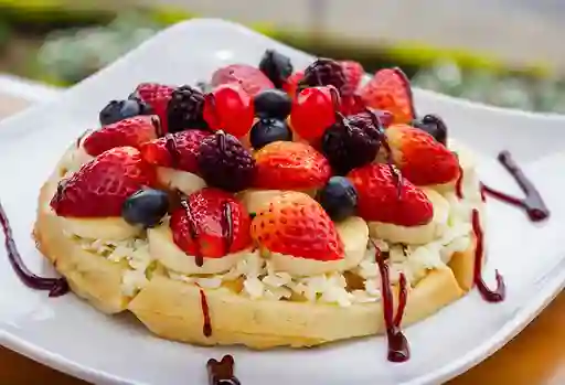 Waffle Frutas