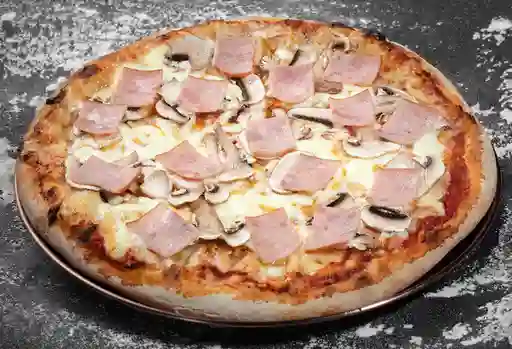 Pizza Mediana Jamón y Queso