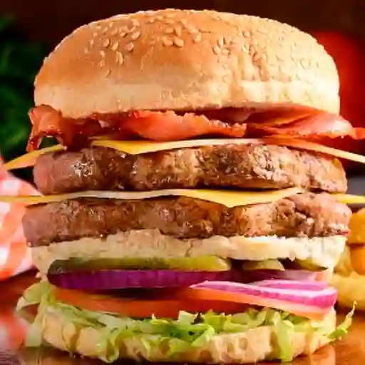 Hamburguesa Doble Carne