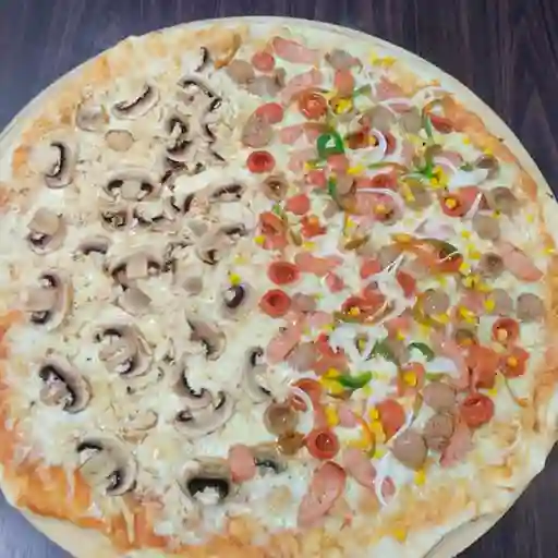 Mediana Pollo y Champiñones