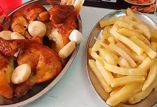 Combo Pollo Asado 4
