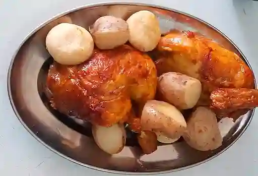Combo 1/2 Pollo Asado 1