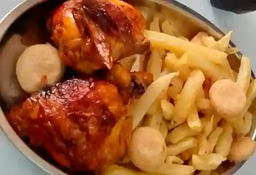 Combo 1/2 Pollo Asado 2
