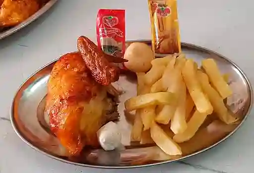 Combo 1/4 Pollo Asado 2