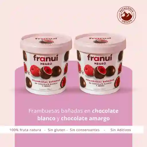 Combo Doble Franuí Chocolate Oscuro