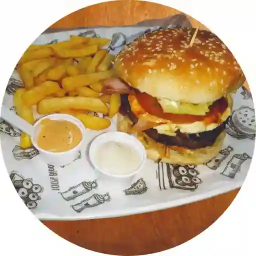 Hamburguesa Doble Carne