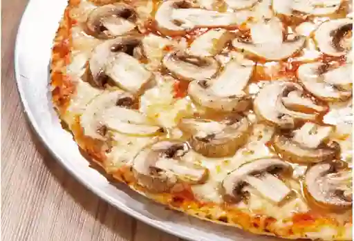 Pizza Mediana de Champiñones Al Ajillo