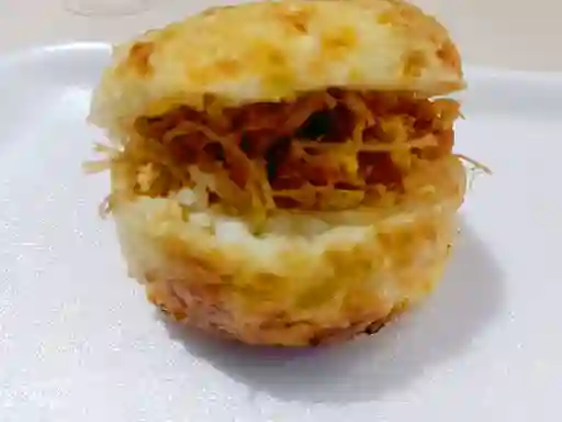 Arepa Carne Molida