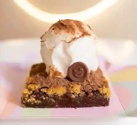 Brookie de Milo con Helado