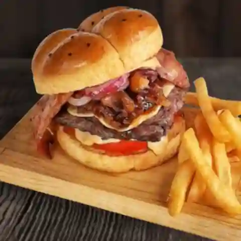 Hamburguesa Bendecida y Afortunada