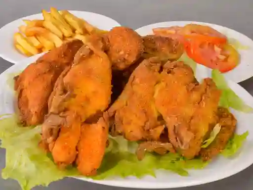 Pollo Entero Frito