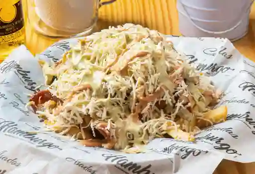 Salchipapa Pollo Ranchera