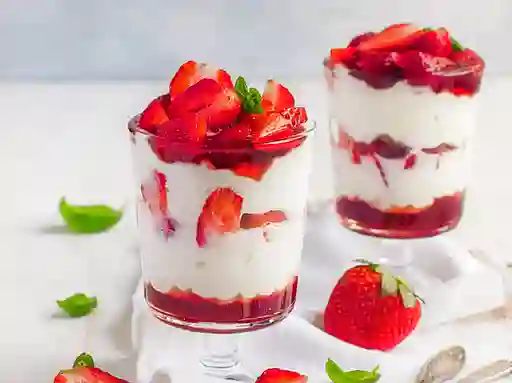 Fresas con Crema