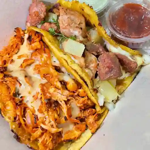 Tacos de Pollo X 3