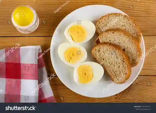 Huevos Cocidos con Jamón