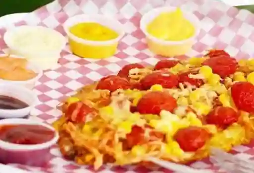 Patacón Pollo Longaniza