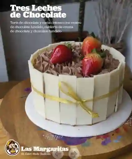 Torta de Tres Leches de Chocolate X8