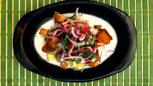 Ceviche de Chicharrón y Chuleta