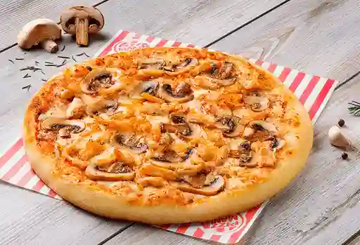 Pizza de Pollo y Champiñones Grande