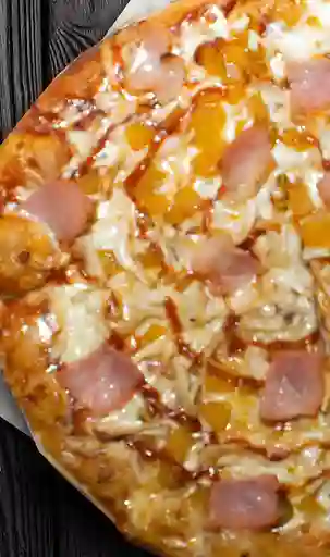 Pizza Hawaiana Pollo BBQ Mediana