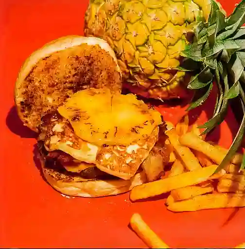 Hamburguesa Tropical Doble