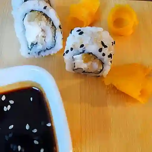 Sushi Frutitake Waffle de Helado