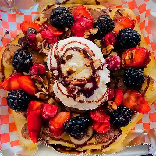 Waffle de Frutos Rojos