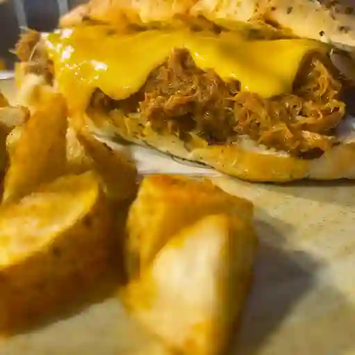 Sándwich Pulled Cheese