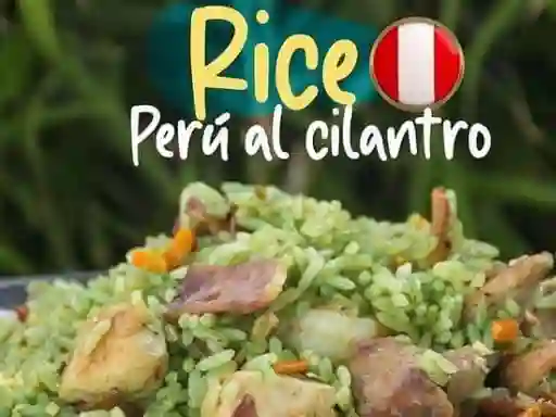 Rice Perú Al Cilantro