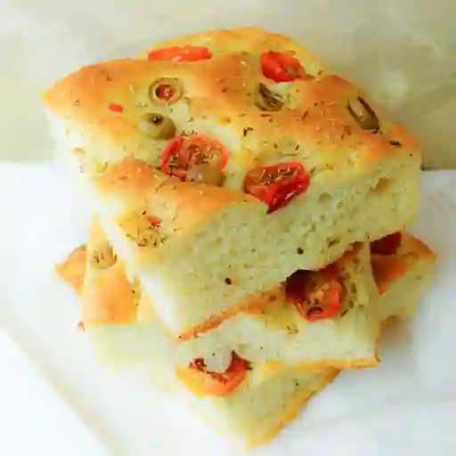 Focaccia Aceitunas