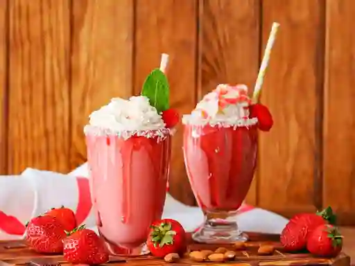 Malteada de Fresa