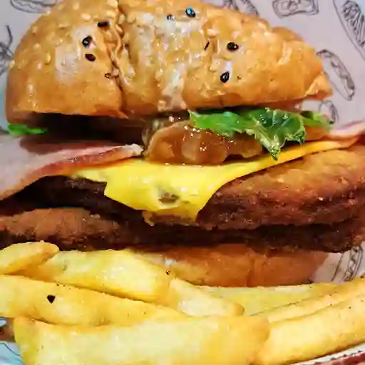 Hamburguesa Chicken Apanado