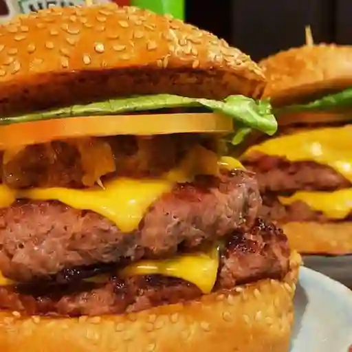 Hamburguesa Doble Res