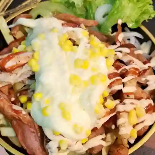 Salchipapa