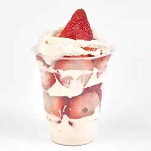 Fresas con Crema y Chocolate