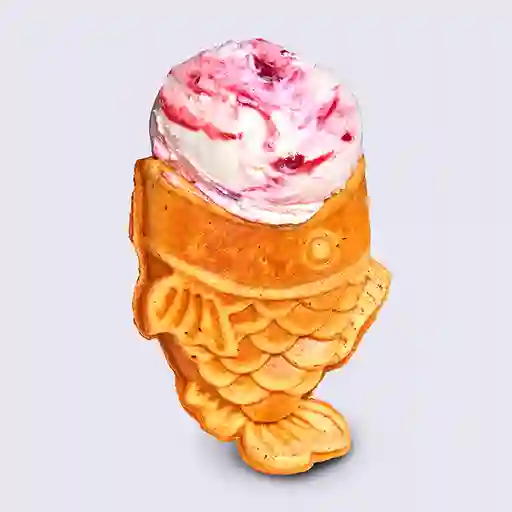 Waffle Pez con Gelato